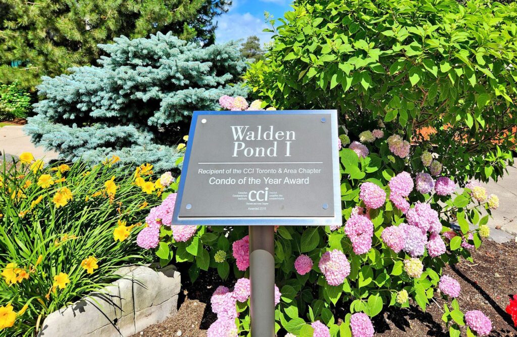 408-55 Austin Drive, Unionville - Walden Pond Sign